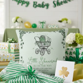 ラッキーリトルサンキューSt patricks dayベビーシャワー クッション