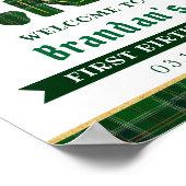 ラッキーリトルシャームロック1stバースデーウェルカム ポスター (角)