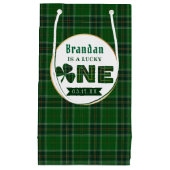 ラッキーリトルシャームロック1st誕生日 スモールペーパーバッグ (正面)