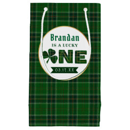 ラッキーリトルシャームロック1st誕生日 スモールペーパーバッグ