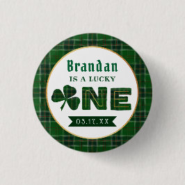 ラッキーリトルシャームロック1st誕生日 缶バッジ