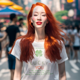 ラッキーリーフクローバーの生育地 Tシャツ