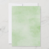 ラッキーレインボーユニコーンスリーアザチャーム誕生日 招待状 (裏面)