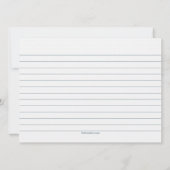 ラッキーレシピカード (裏面)