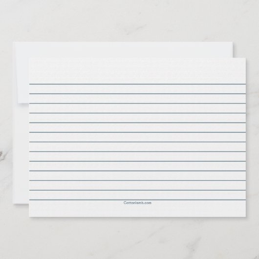 ラッキーレシピカード (裏面)