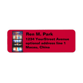 ラッキーレッドギャンブラー ラベル