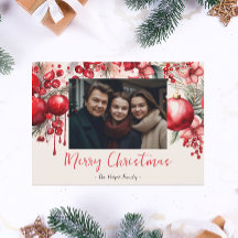 ラッキーレッドポインセチア家族写真