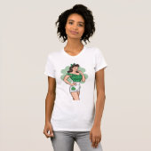 ラッキーレトロガール Tシャツ (正面フル)