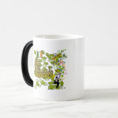 ラッキーレプラーアンと彼のアイルランドの城 モーフィングマグカップ (正面左)