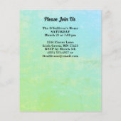 ラッキーレプレシャン金ゴールドレインボーセントパトリックの日 チラシ (裏面)