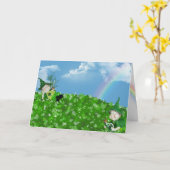 ラッキーレプレシャン カード (黄色い花)