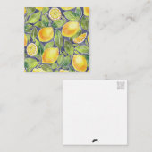 ラッキーレモン ノートカード (正面/裏面)