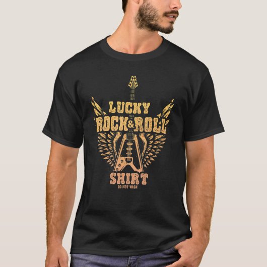 ラッキーロックアンドロール4 Tシャツ (正面)