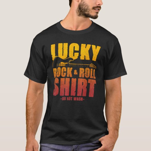 ラッキーロックアンドロール Tシャツ (正面)