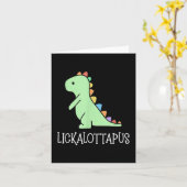 ラッキーロッタプス面白レズビアンLGBTQプライド, 面白いユーモア カード (黄色い花)