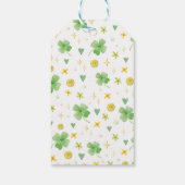 ラッキーワンサンキューラベル誕生日パーティー ギフトタグ (裏面)