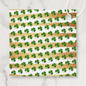 ラッキーワンセントパトリックの日1日の誕生日パーティー フェイバータグ (裏面)