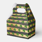 ラッキーワンセントパトリックの日1日の誕生日パーティー フェイバーボックス (裏面サイド)