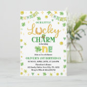 ラッキーワンセントパトリックの日1日招待状 招待状 (スタンド正面)