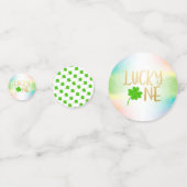 ラッキーワンセントパトリックスデイ誕生日 コンフェッティ (正面)