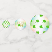 ラッキーワンセントパトリックスデイ誕生日 コンフェッティ (裏面)