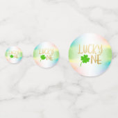 ラッキーワンセントパトリックスデイ誕生日 コンフェッティ (正面)