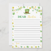 ラッキーワンタイムカプセルノートメッセージカード サンキューカード (正面)