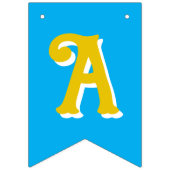 ラッキーワンハッピーファースト誕生日 バンティングフラッグ (第3の旗)