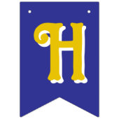 ラッキーワンハッピーファースト誕生日 バンティングフラッグ (第2の旗)