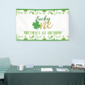ラッキーワンファースト誕生日バナー 横断幕 (トレードショー)