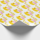 ラッキーワンファースト誕生日 ラッピングペーパー (角)