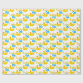 ラッキーワンファースト誕生日 ラッピングペーパー (フラット)