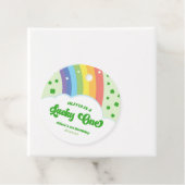 ラッキーワンラッキーチャームレインボー1st誕生日パーティー フェイバータグ (インサイチュ)