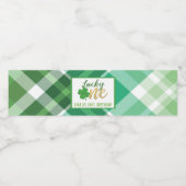 ラッキーワン誕生日ウォーターボトルラベル – カスタム ペットボトルラベル (シングルラベル)