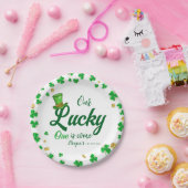ラッキーワン – St.Patrick's Day First誕生日 ペーパープレート (パーティー)