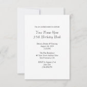 ラッキー中国のドラゴン招待状 招待状 (裏面)