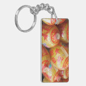 ラッキー中国の紙提灯 キーホルダー (正面左)