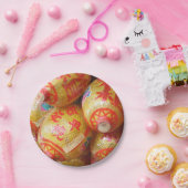 ラッキー中国の紙提灯 ペーパープレート (パーティー)