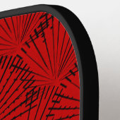 ラッキー中国の金ゴールドドラゴンピックボールパドル ピックルボールラケット (左詳細)