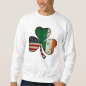 「ラッキー伝統」 🍀🇺🇸🇮🇪 スウェットシャツ (正面)
