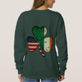「ラッキー伝統」 🍀🇺🇸🇮🇪 スウェットシャツ (裏面)