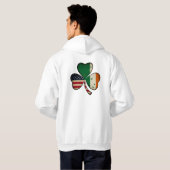 「ラッキー伝統」 🍀🇺🇸🇮🇪 パーカ (裏面フル)