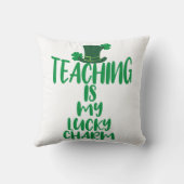 ラッキー先生ビーブスセントパトリックの日版 クッション (裏面)