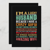 ラッキー夫婦 クレイジーワイフ 8月 女性 誕生日 シーズンカード (正面/裏面)