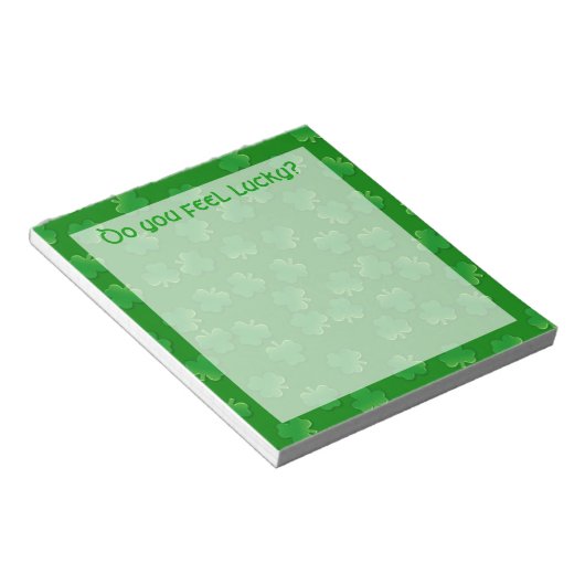 ラッキー感じか？ ノートパッド (アングル)