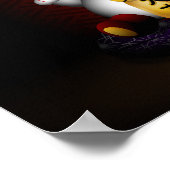 ラッキー招き猫 ポスター (角)