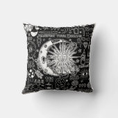 ラッキー数理マニフェスト魔法ブラック&ホワイト クッション (裏面)