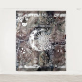 ラッキー数理マニフェスト魔法銀河系 グランジ タペストリー (正面)