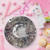 ラッキー数理マニフェスト魔法銀河系 グランジ ペーパープレート (パーティー)