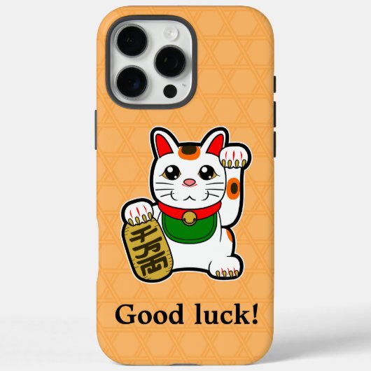 ラッキー日本のキャットケースメイトiPhoneケース Case-Mate iPhoneケース (裏面)